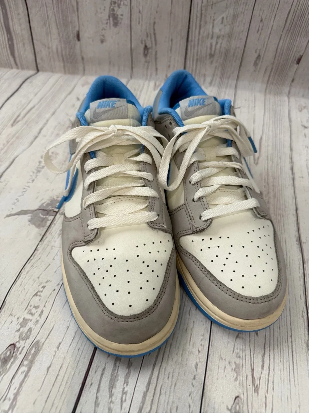 Nike Dunk Low Athletic Department University Blue Sneakers Size 9.5